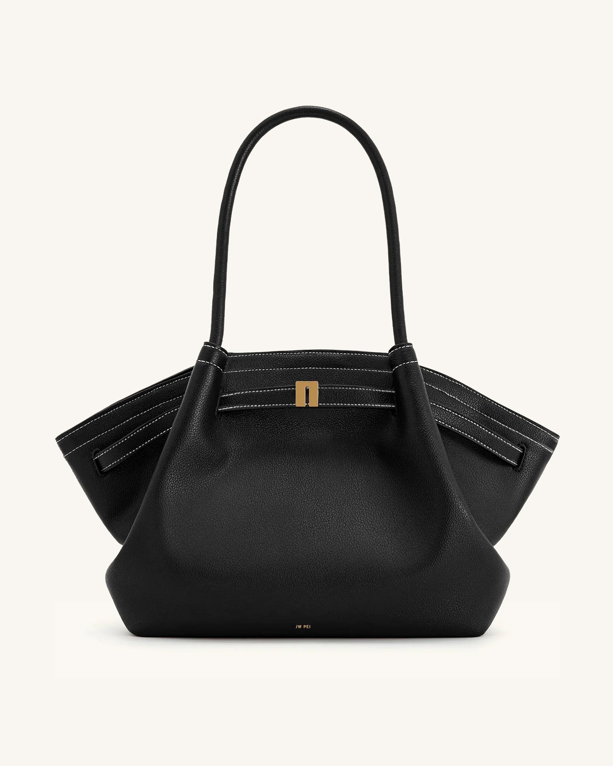 Hana Hana Large Tote Bag - Black - JW PEI UK