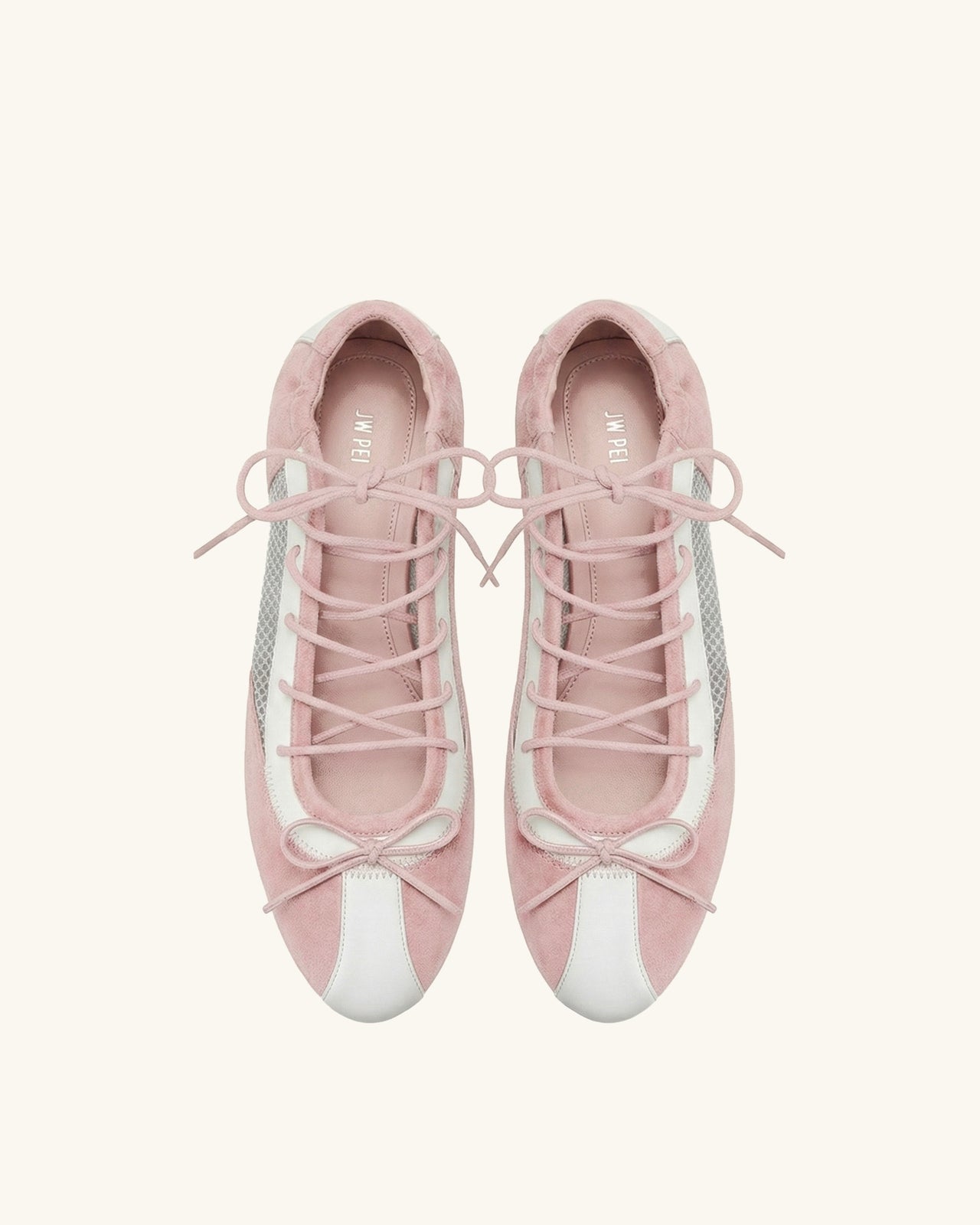 Mila Sporty Ballet Sneakers - Pink