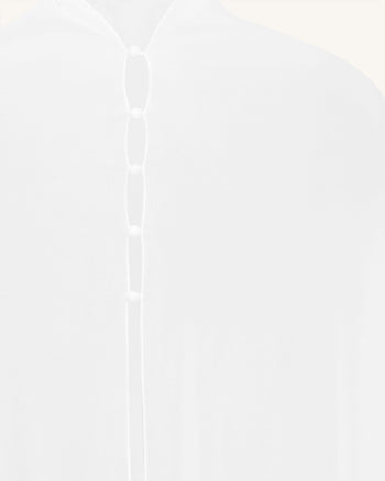 Tulle Cape Shawl - White