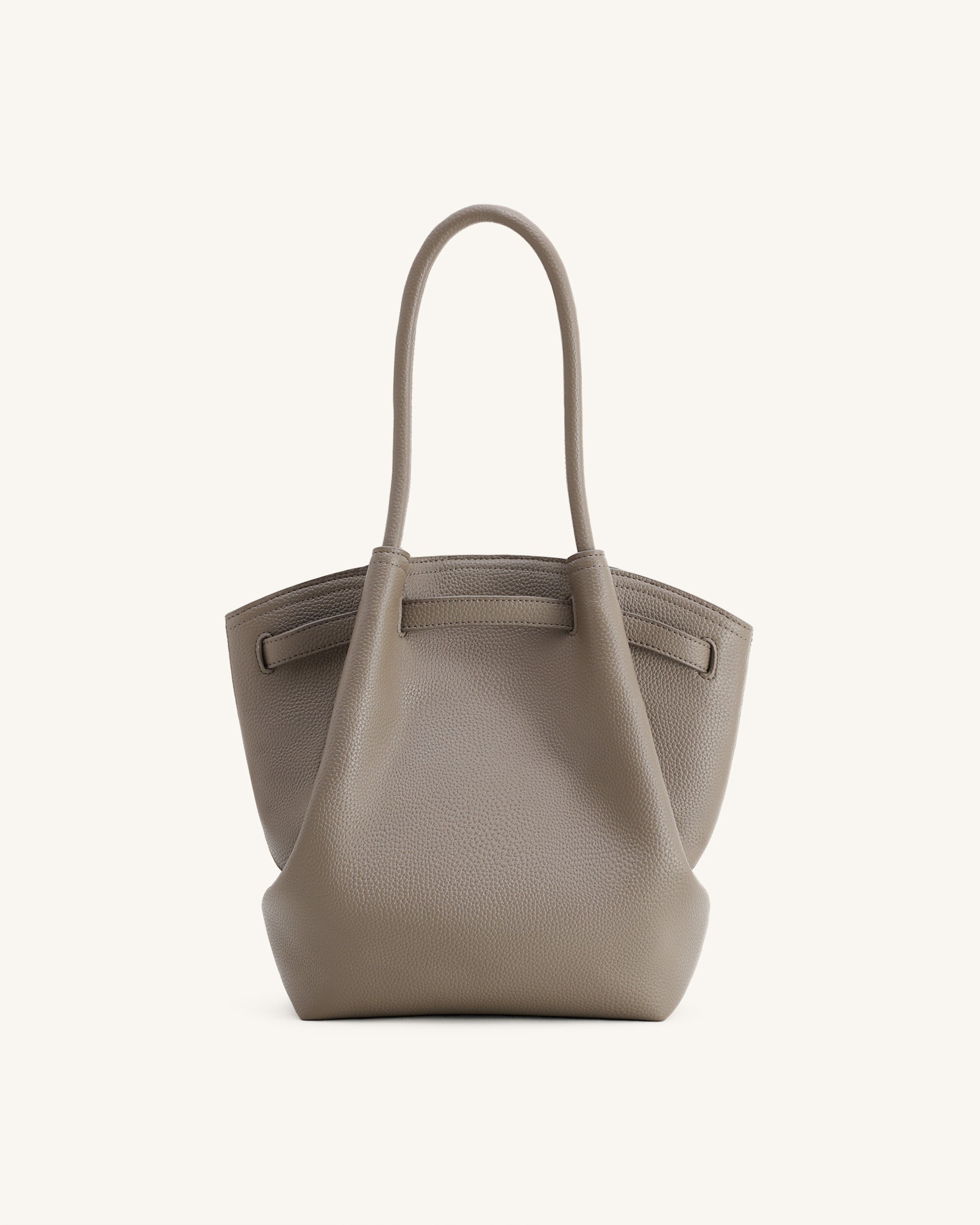 Hana Column Tote Bag - Taupe - JW PEI UK