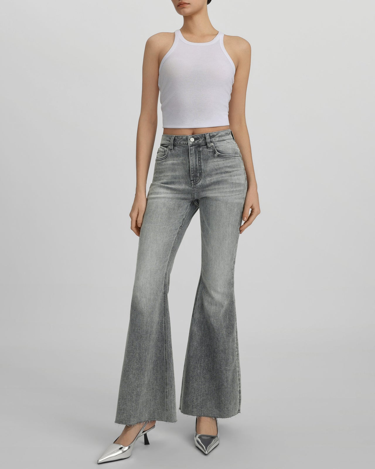 The Boogie Child Fray Jeans - Smoke and Mirrors