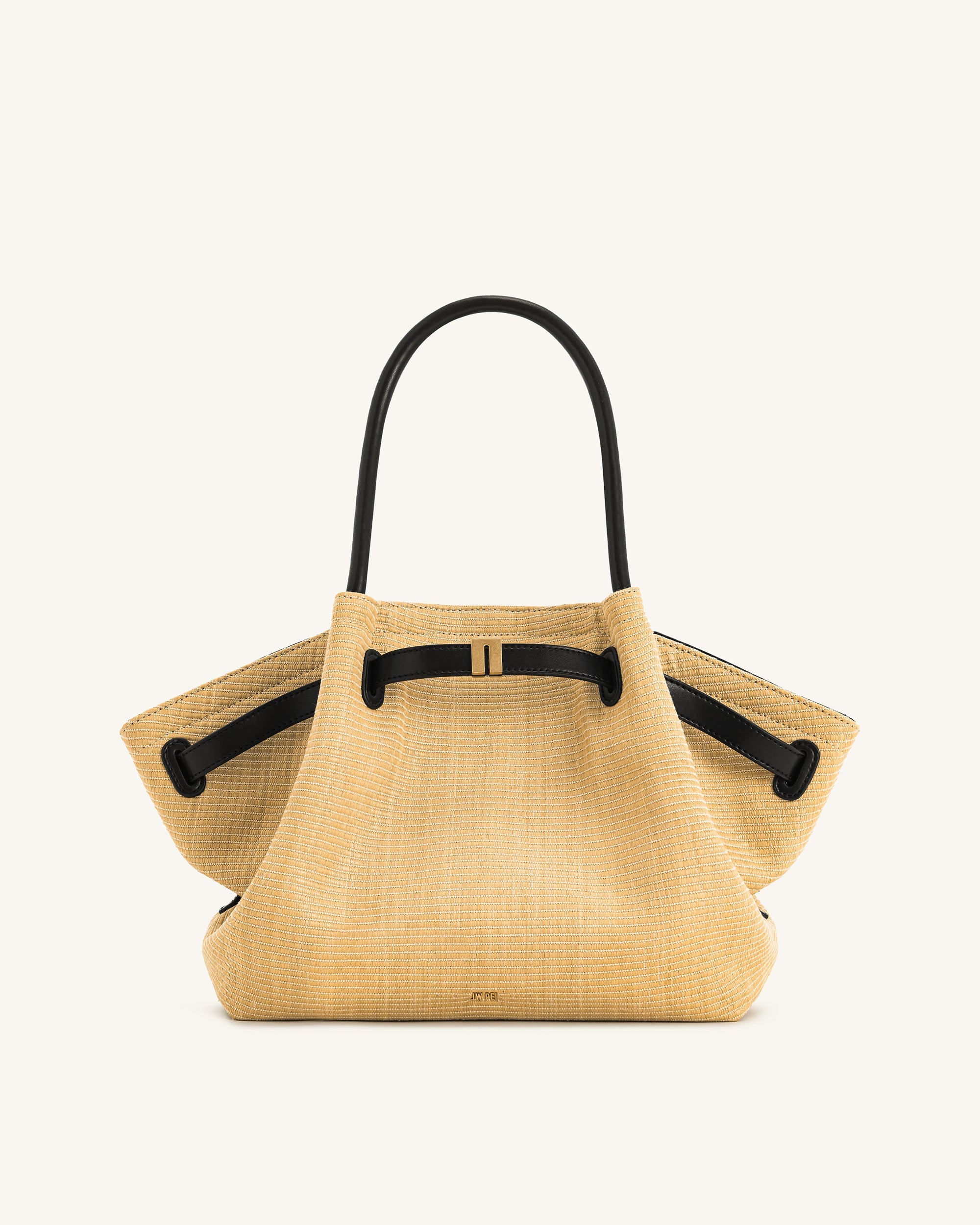 hana Hana Medium Tote Bag - Black - JW PEI UK