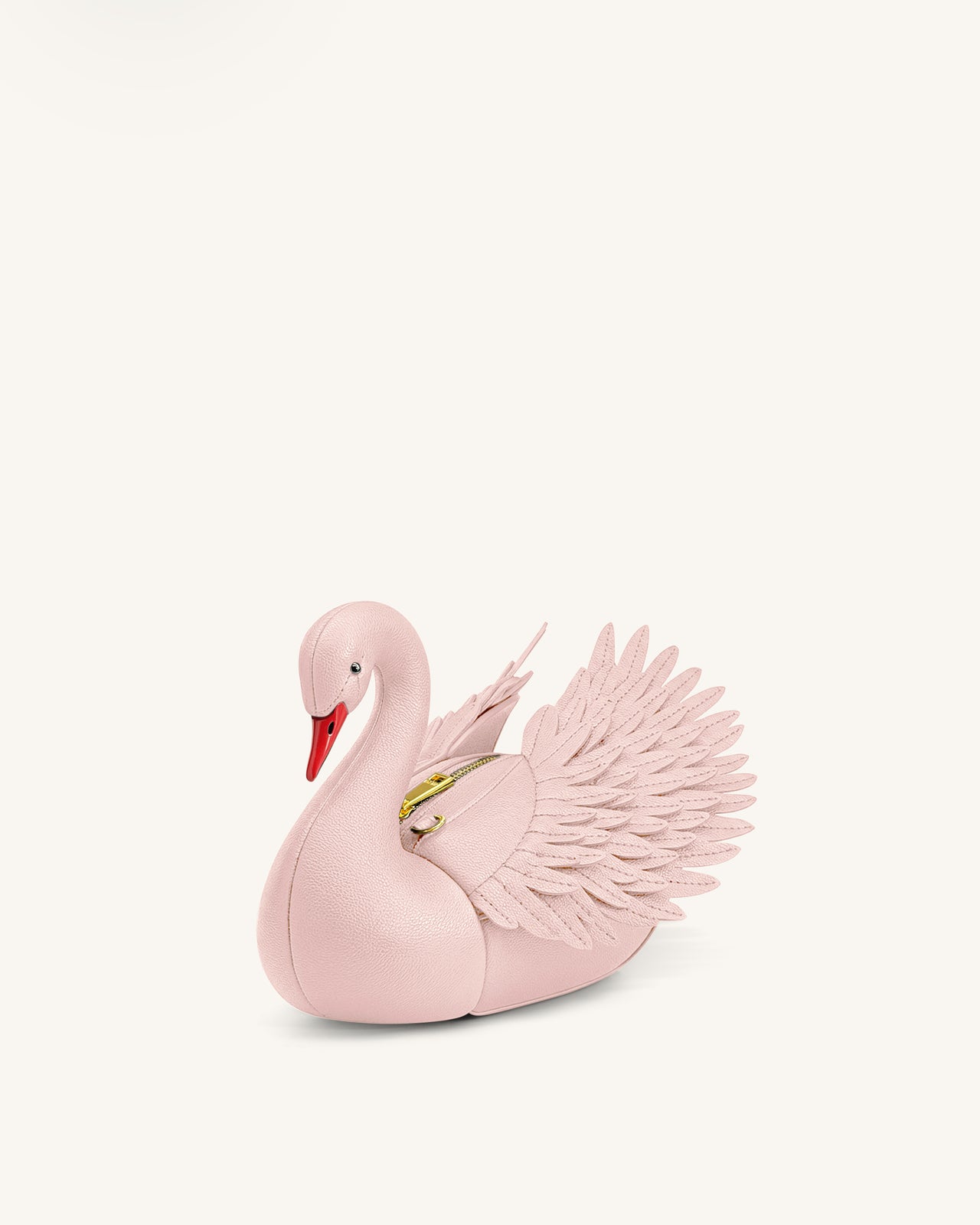 Alani Swan Shaped Crossbody Bag - Light Pink