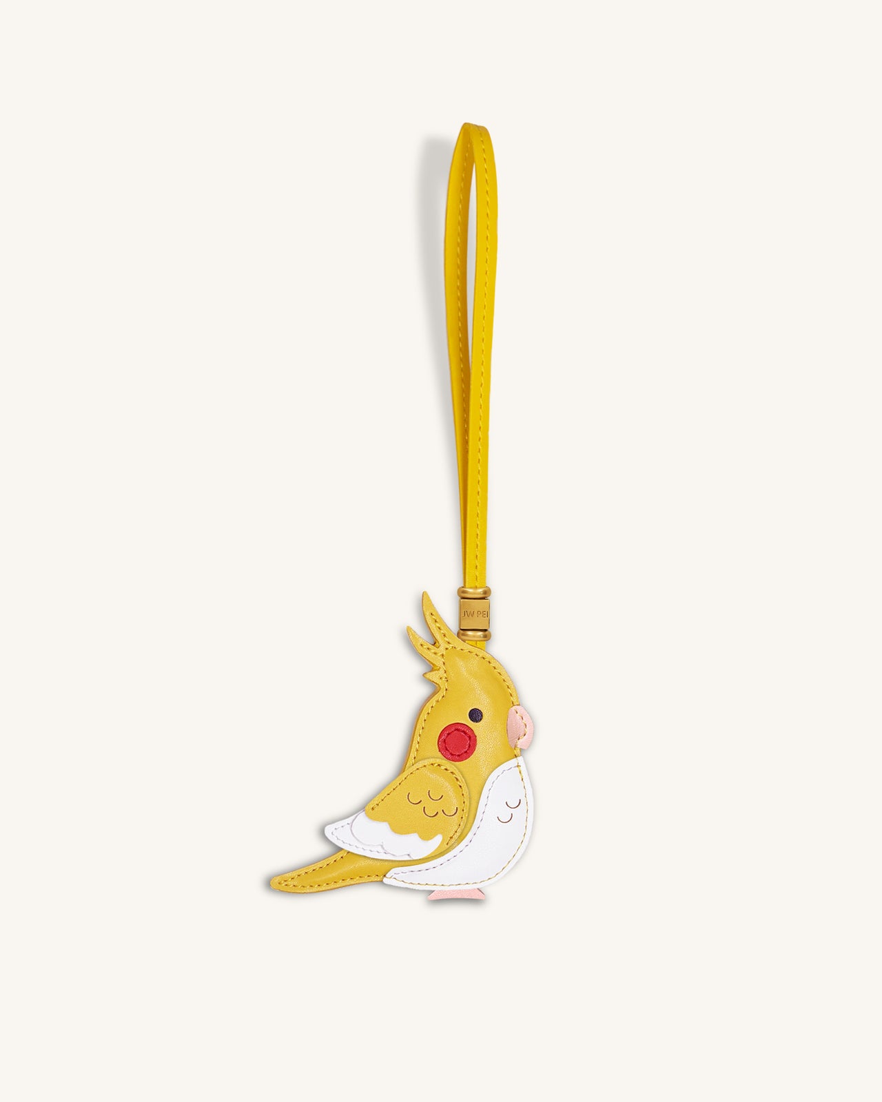 Cockatiel Bag Charm - Yellow