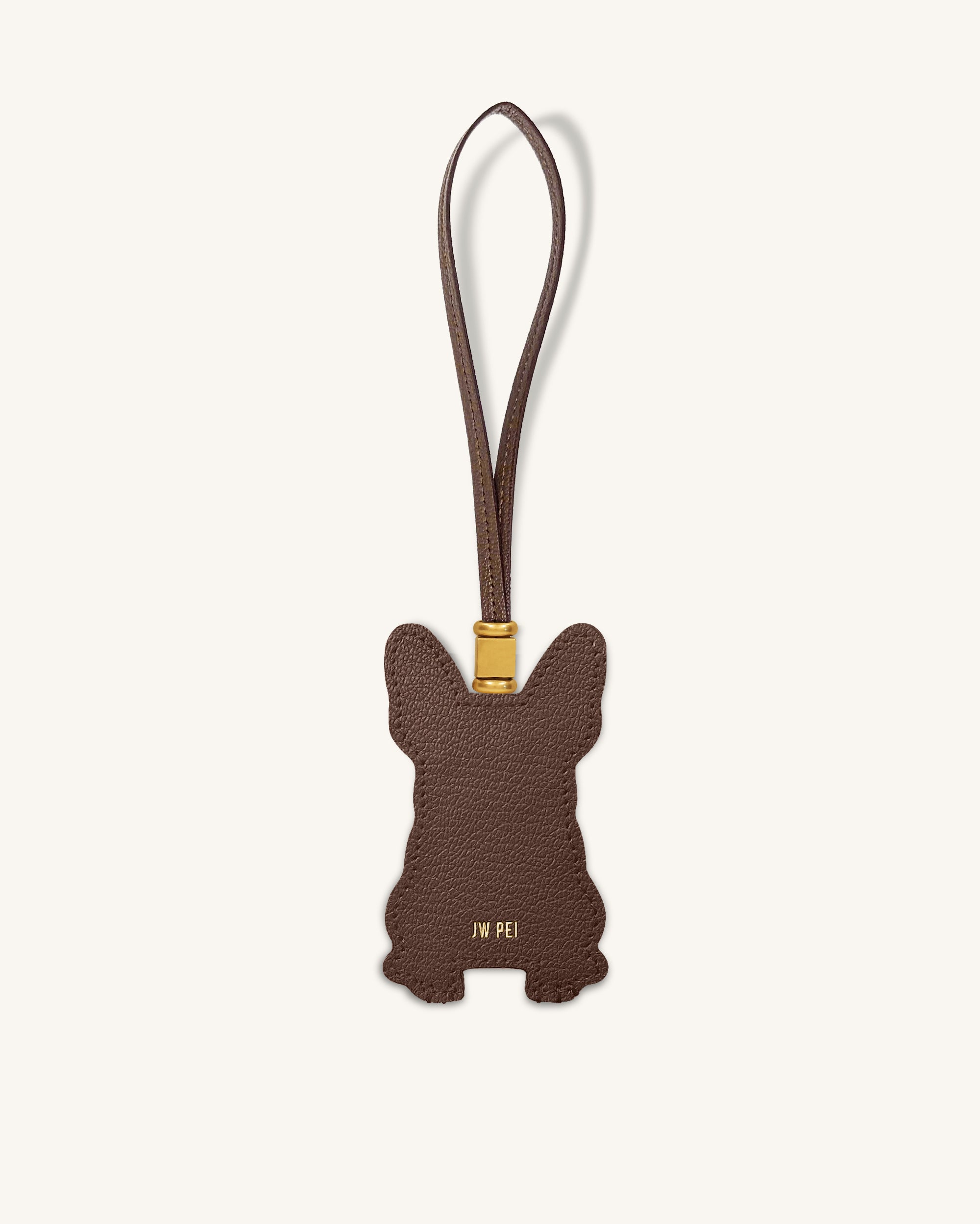 French Bulldog Bag Charm - Brown – JW PEI UK