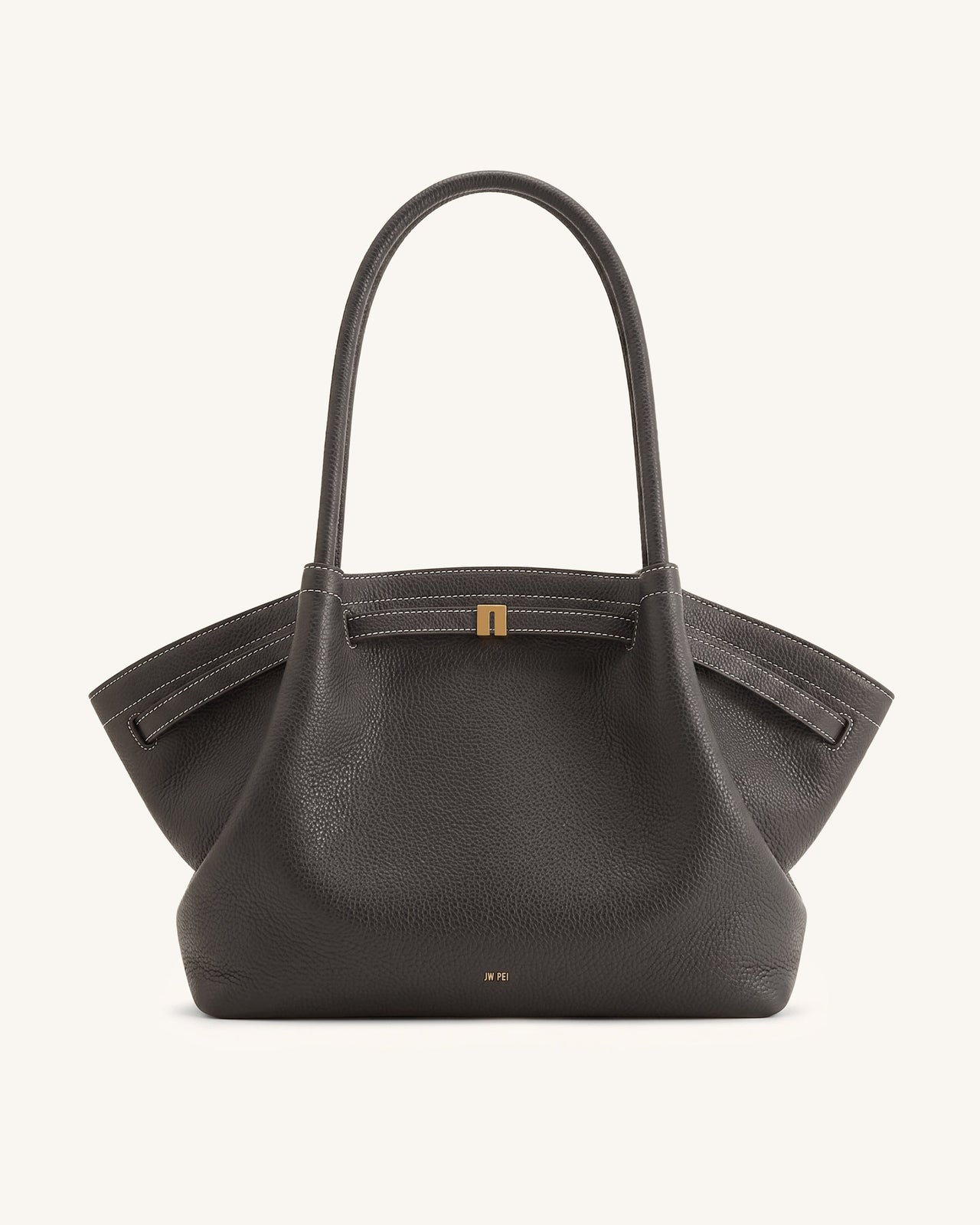Hana Large Tote Bag - Dark Gray