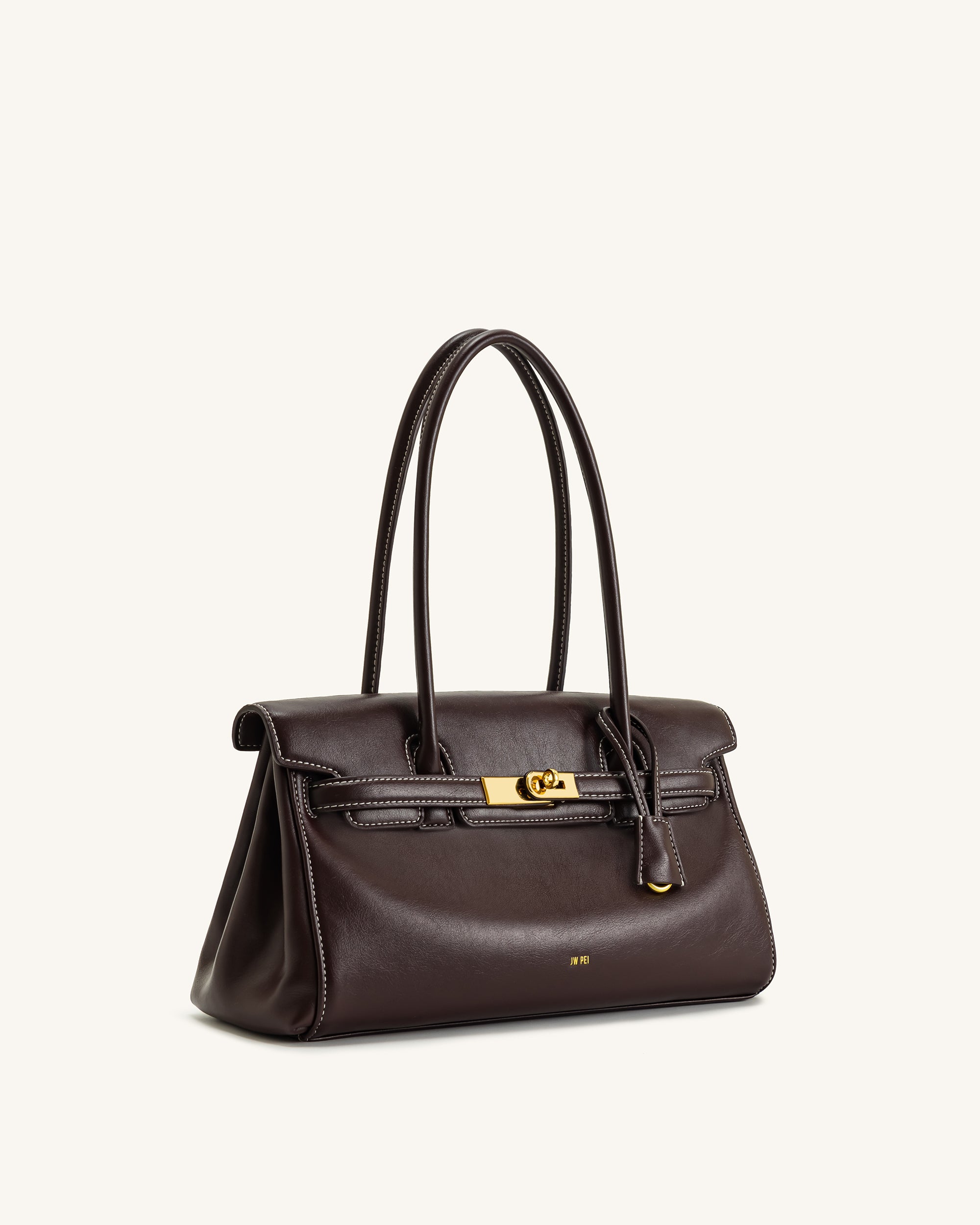 Yara Shoulder Bag - Dark Brown - JW PEI UK