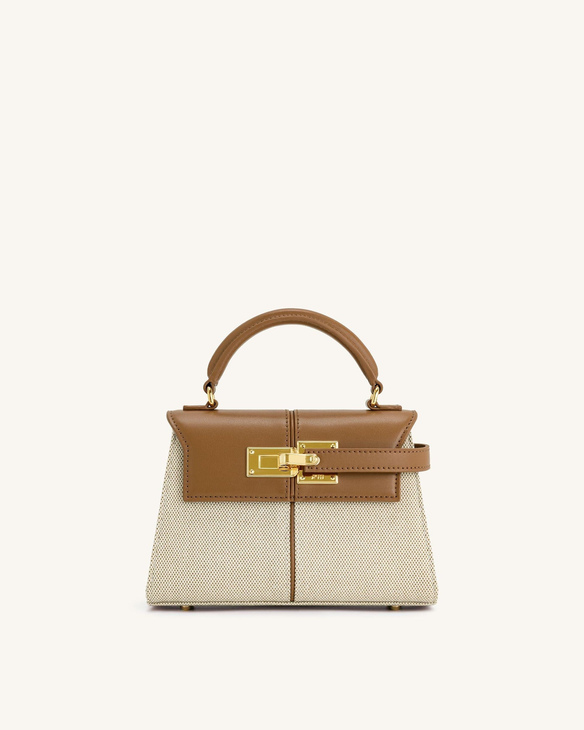 Elise Top Handle Bag Canvas