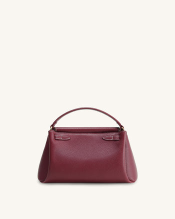 Carmen Top Handle Bag - Burgundy