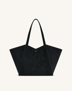 Kiana Large Capacity Tote Bag - Black