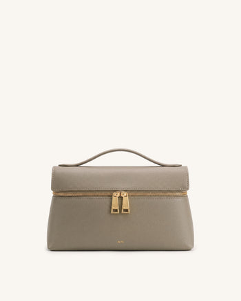 Thea Top Handle Bag - Mocha Grey Brown