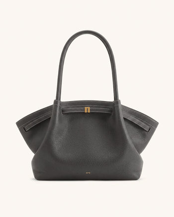 Hana Large Tote Bag - Dark Gray
