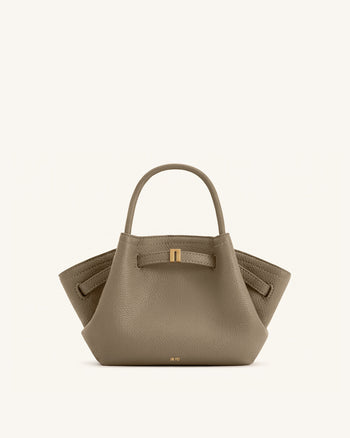Hana Mini Tote Bag - Mud Gray