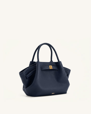 Hana Mini Tote Bag - Navy Blue