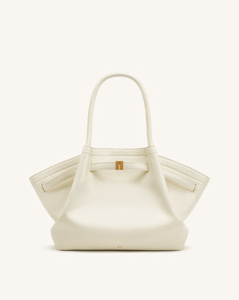 Hana Medium Tote Bag - Off White