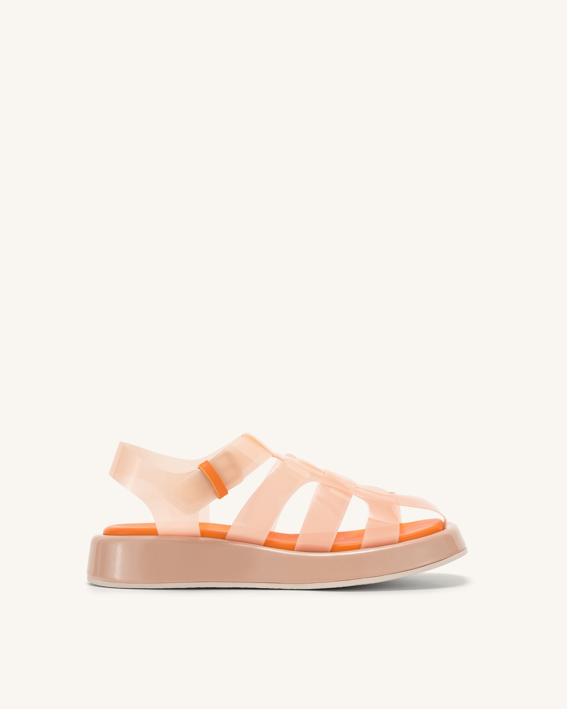 Piper Platform Sandal Beige &