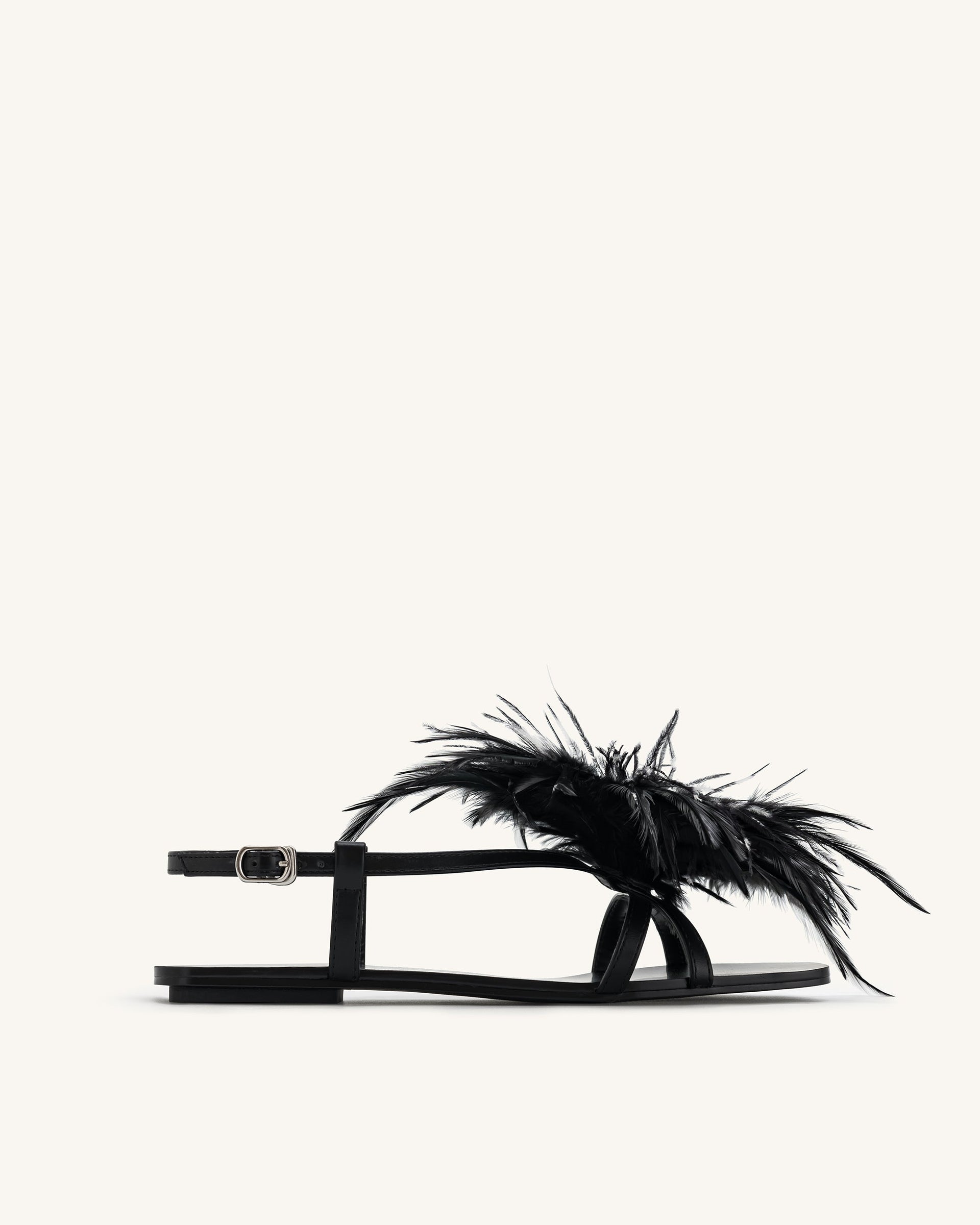 Fluffy Flats Sandals