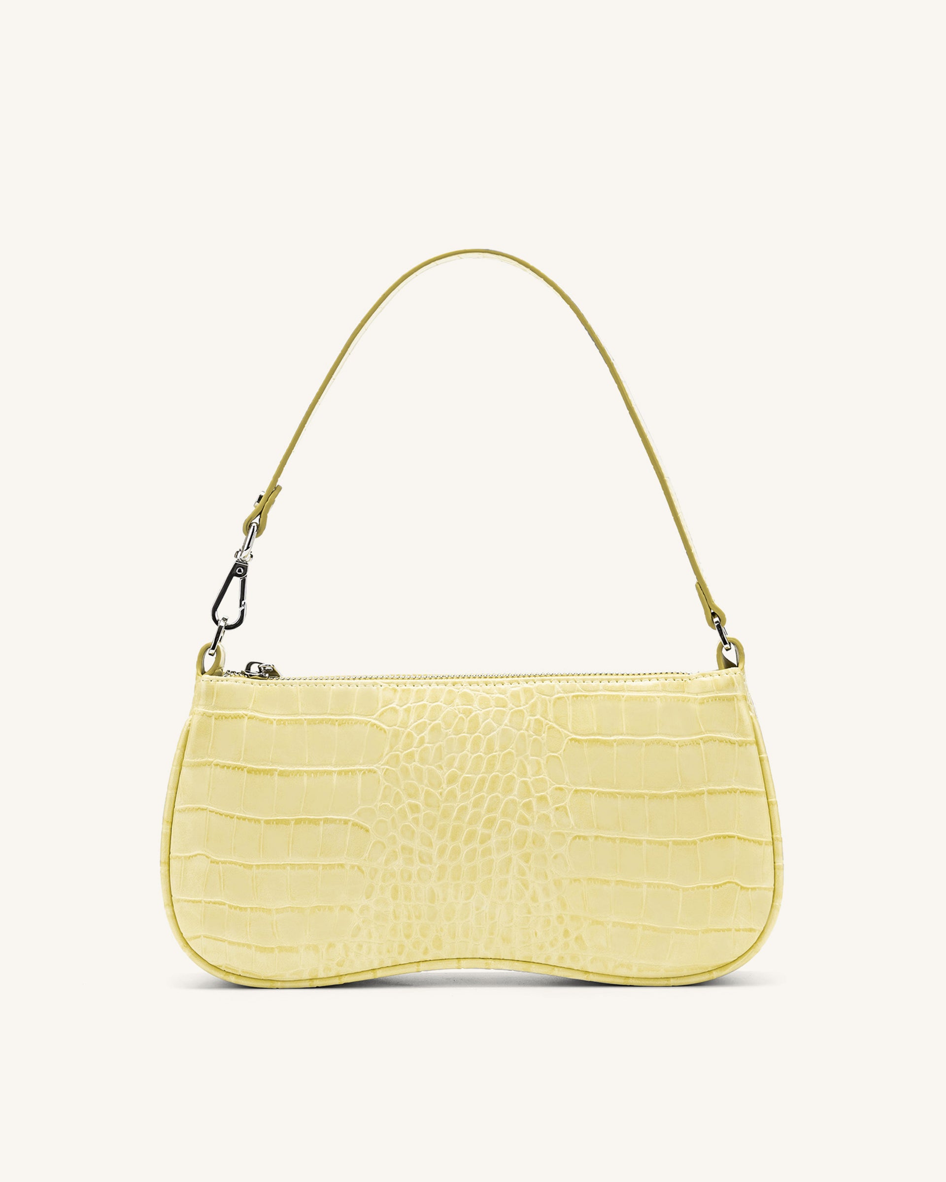 Eva Shoulder Bag Light Croc