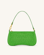 Eva Shoulder Bag - Grass Green Ostrich