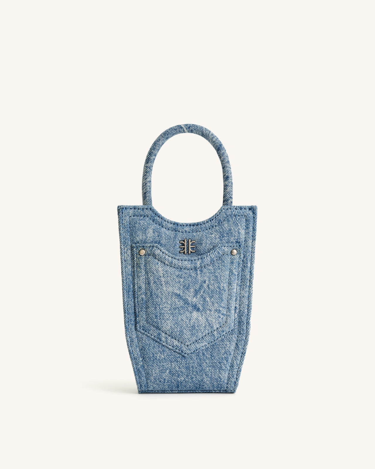 FEI Denim Phone Bag - Blue