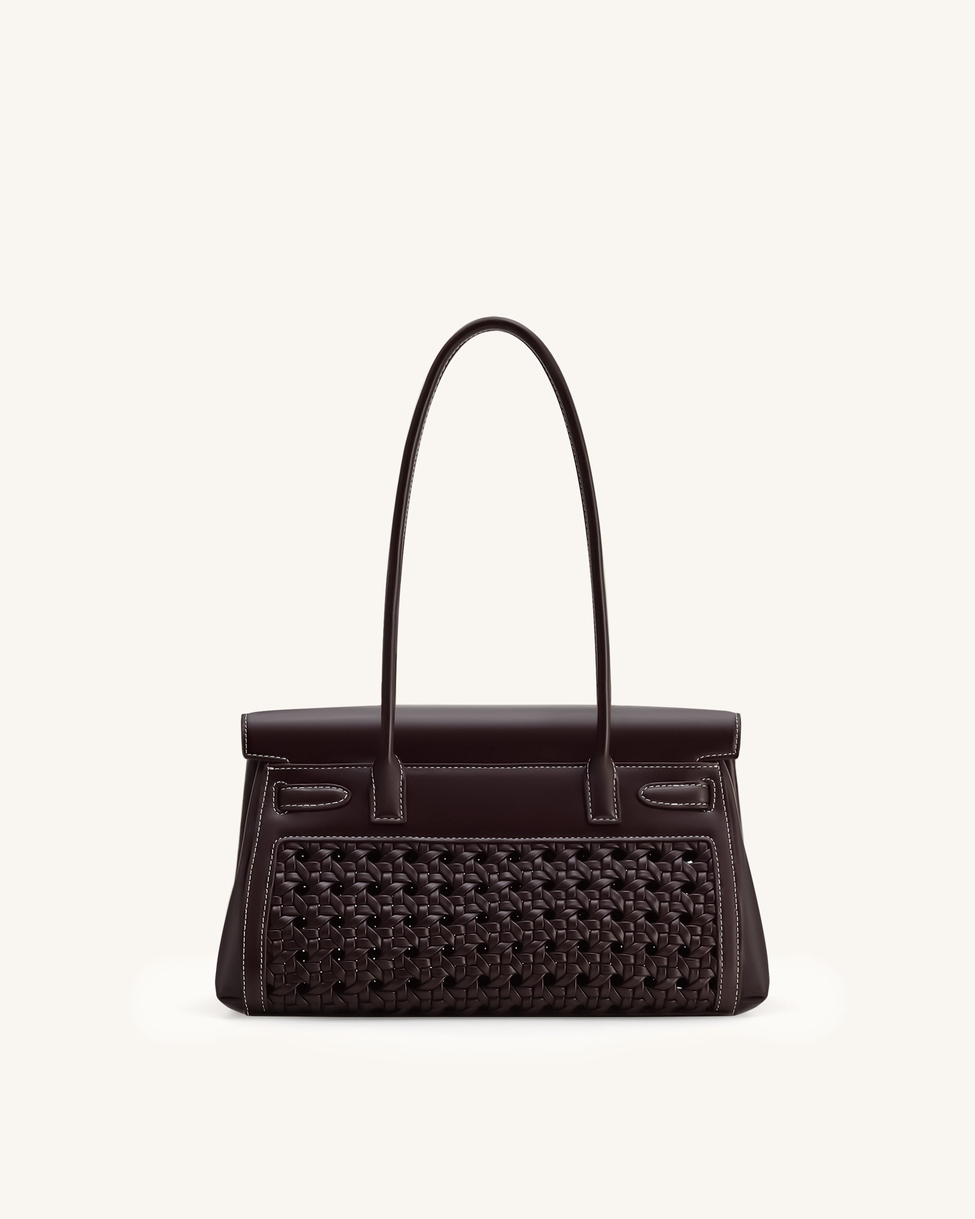 Yara Shoulder Bag - Dark Red - JW PEI UK