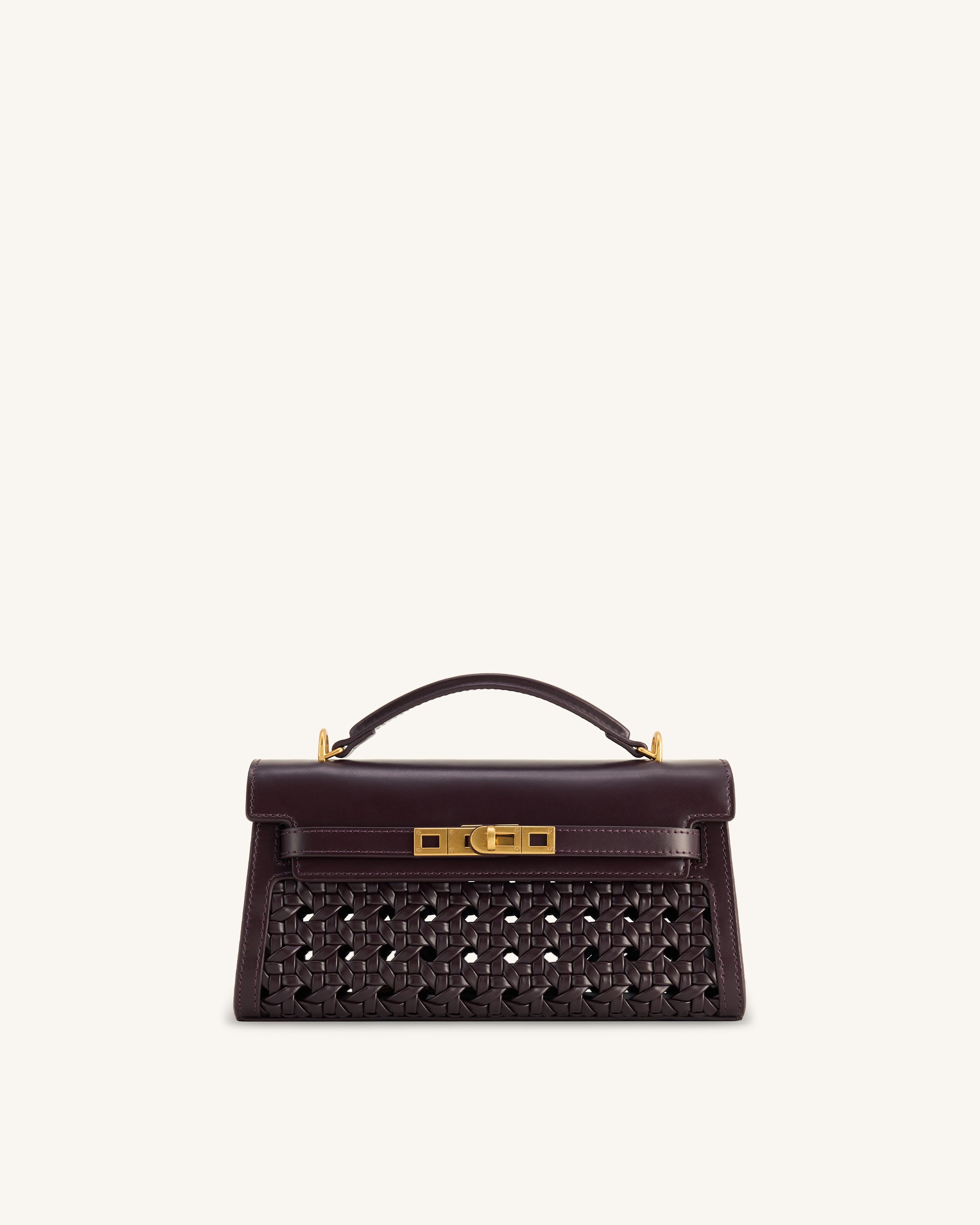 ポップコーンバック　JW PEI Noor Top Handle Bag - Dark Red - JW PEI UK