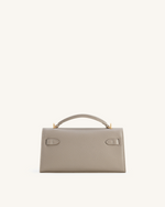 Noor Top Handle Bag - Elephant Gray