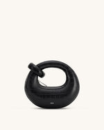 Abacus Mini Top Handle Bag - Black Croc