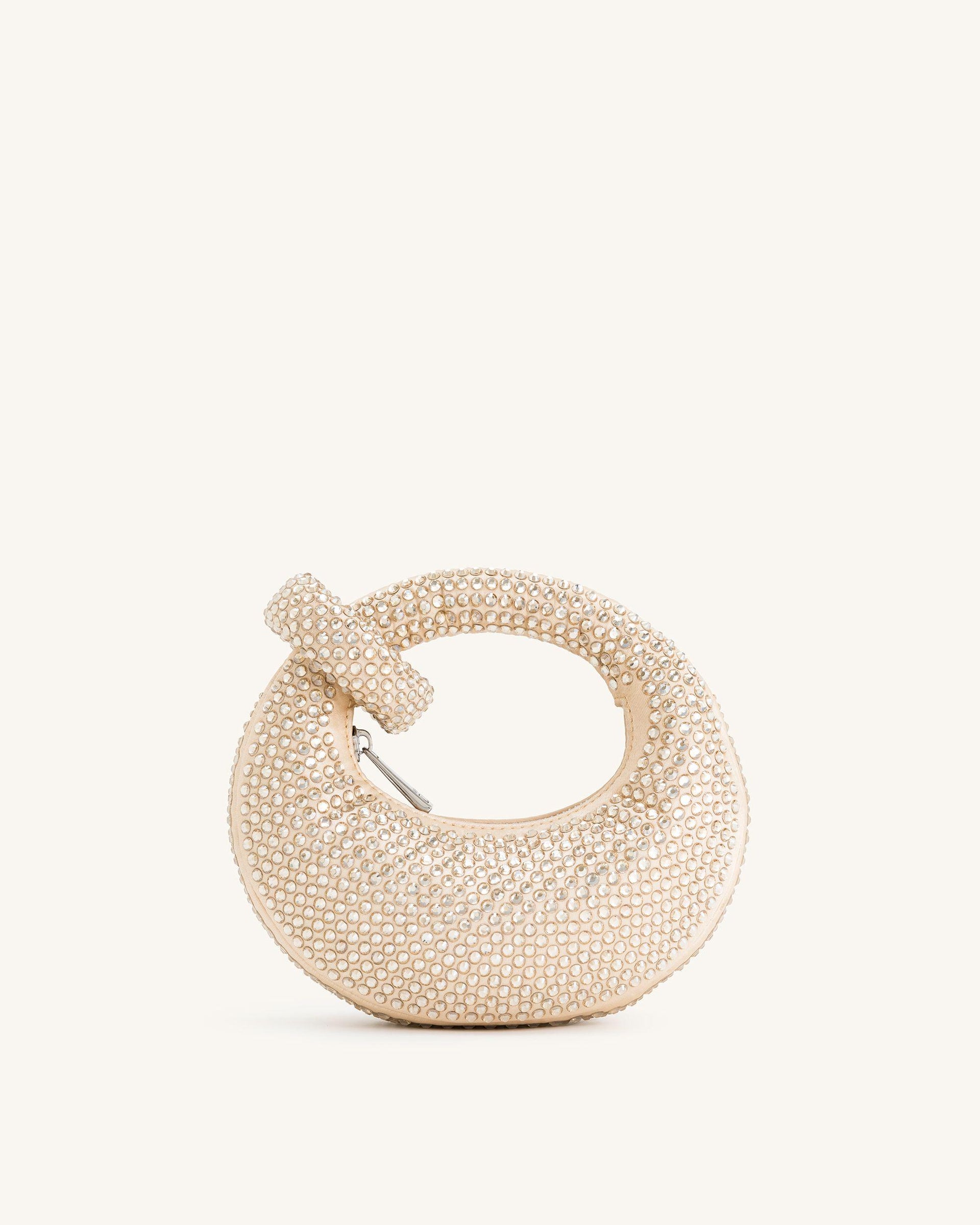 Abacus Artificial Crystal Mini Top Handle Bag