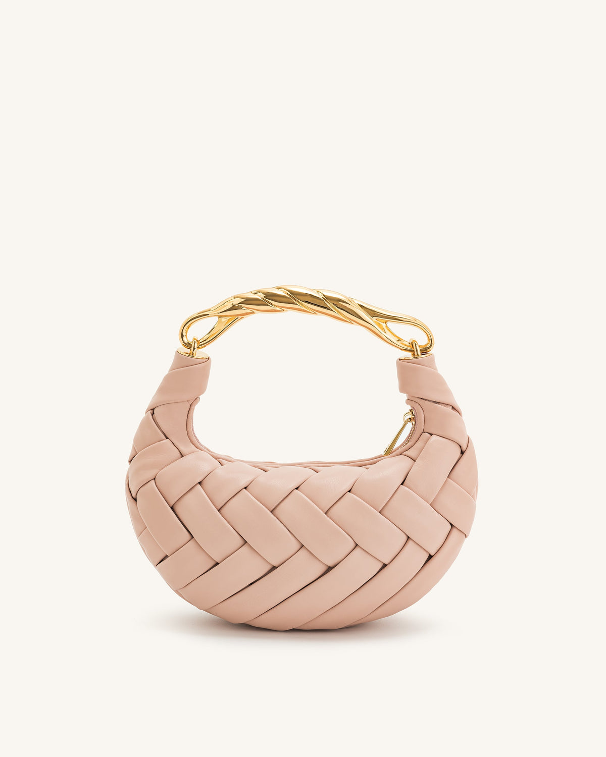 Orla Weave Handbag Beige