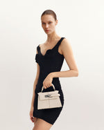 Elise Top Handle Bag - White
