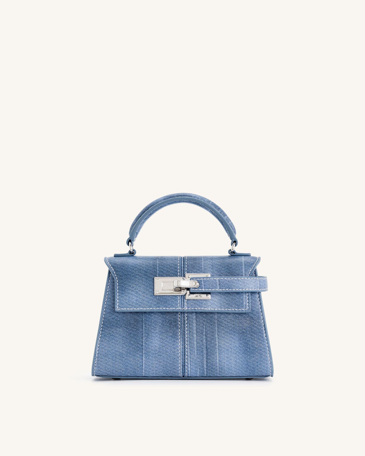 Elise Top Handle Bag - Blue