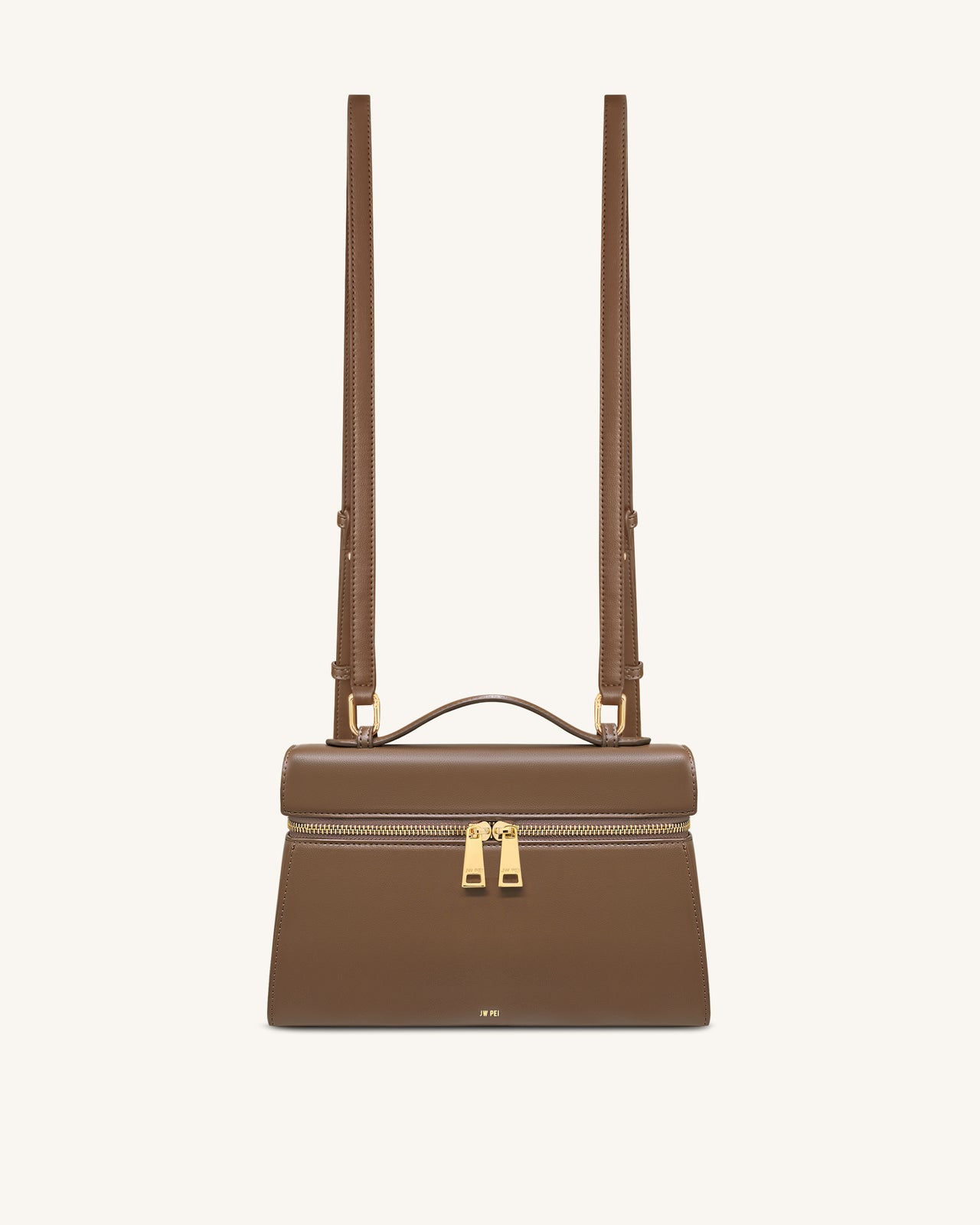 Thea Large Top Handle Bag - Mocha Brown