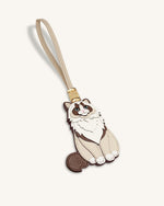 Ragdoll Cat Bag Charm - Beige