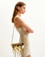 Anika Star-Embellished Chain Bag - Gold