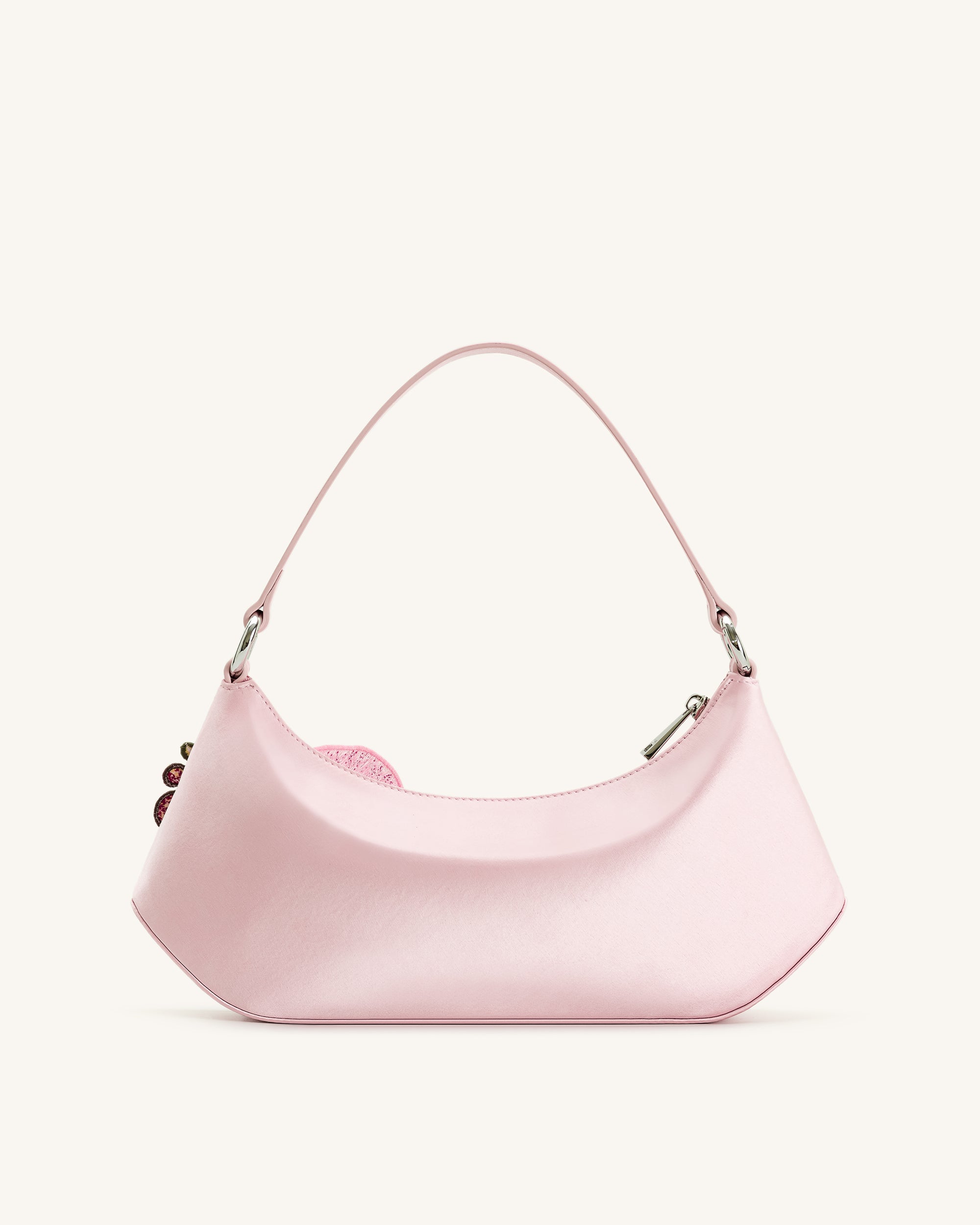 Lily Orchid Embroidered Shoulder Bag - Pink – JW PEI UK