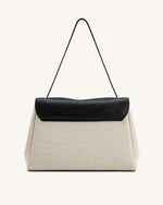 Hilary Shoulder Bag - Black Canvas