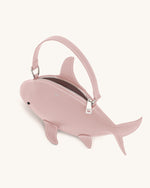 Nerys Shark Look Top Handle Bag - Pink