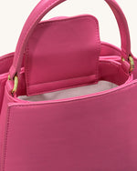 Flora Orchid Shaped Top Hand Bag - Pink
