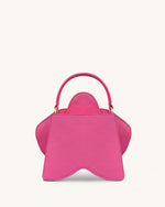 Flora Orchid Shaped Top Hand Bag - Pink