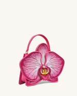 Flora Orchid Shaped Top Hand Bag - Pink