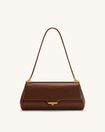 Eloise Shoulder Bag - Deep Brown