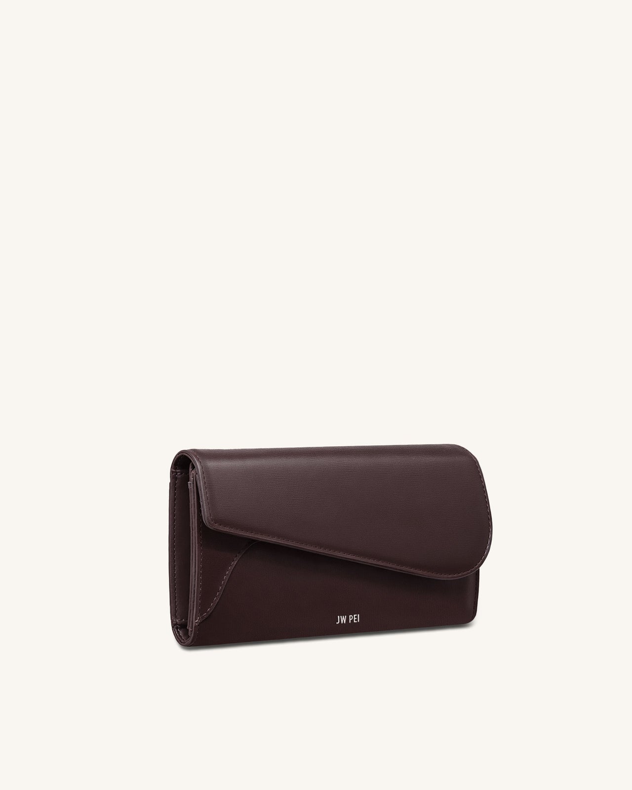 Seren Flap Long Wallet - Chestnut Black