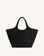 Eliana Nylon Tote Bag - Black