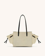 Linda Tote Bag - Black Canvas