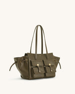 Linda Tote Bag - Dark Olive