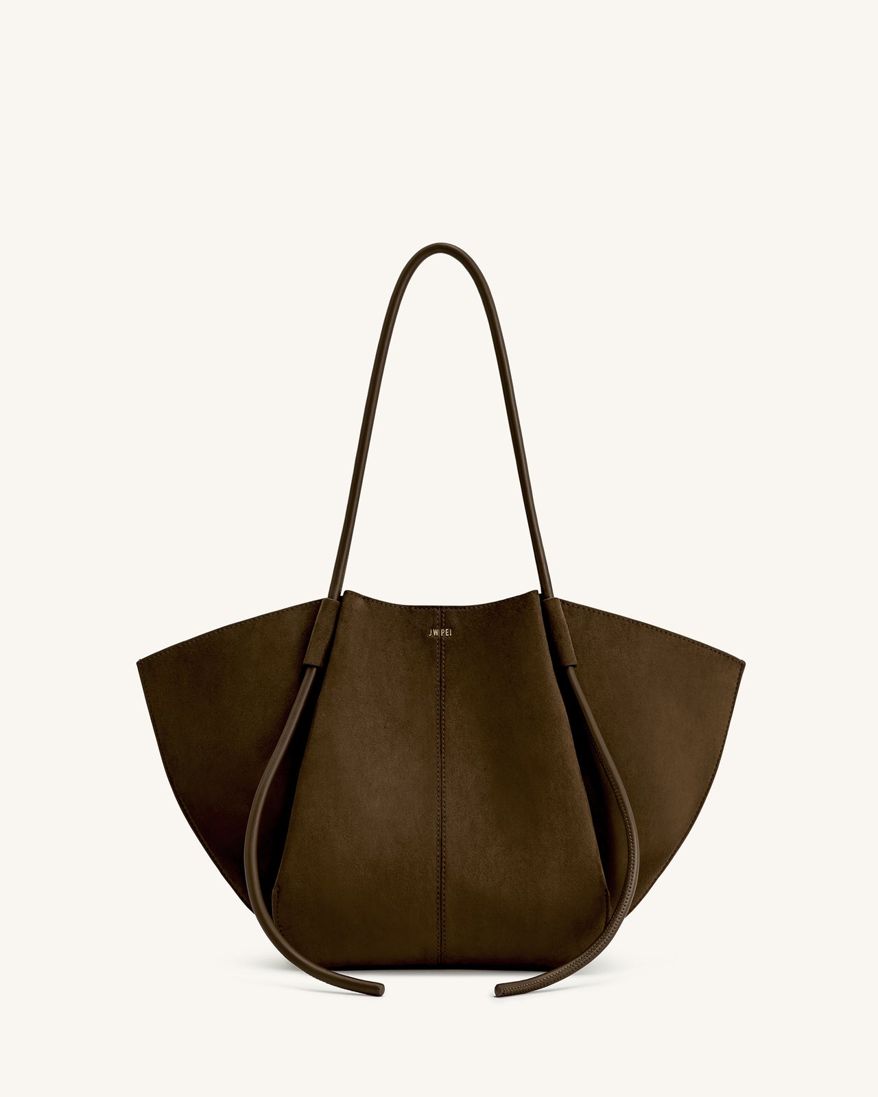 Nala Wide Tote Bag - Mocha Brown
