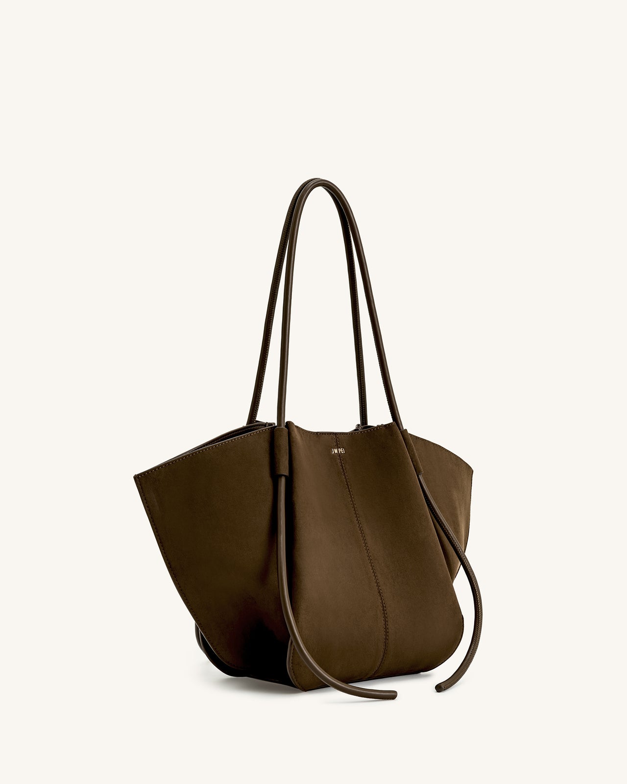 Nala Wide Tote Bag - Mocha Brown