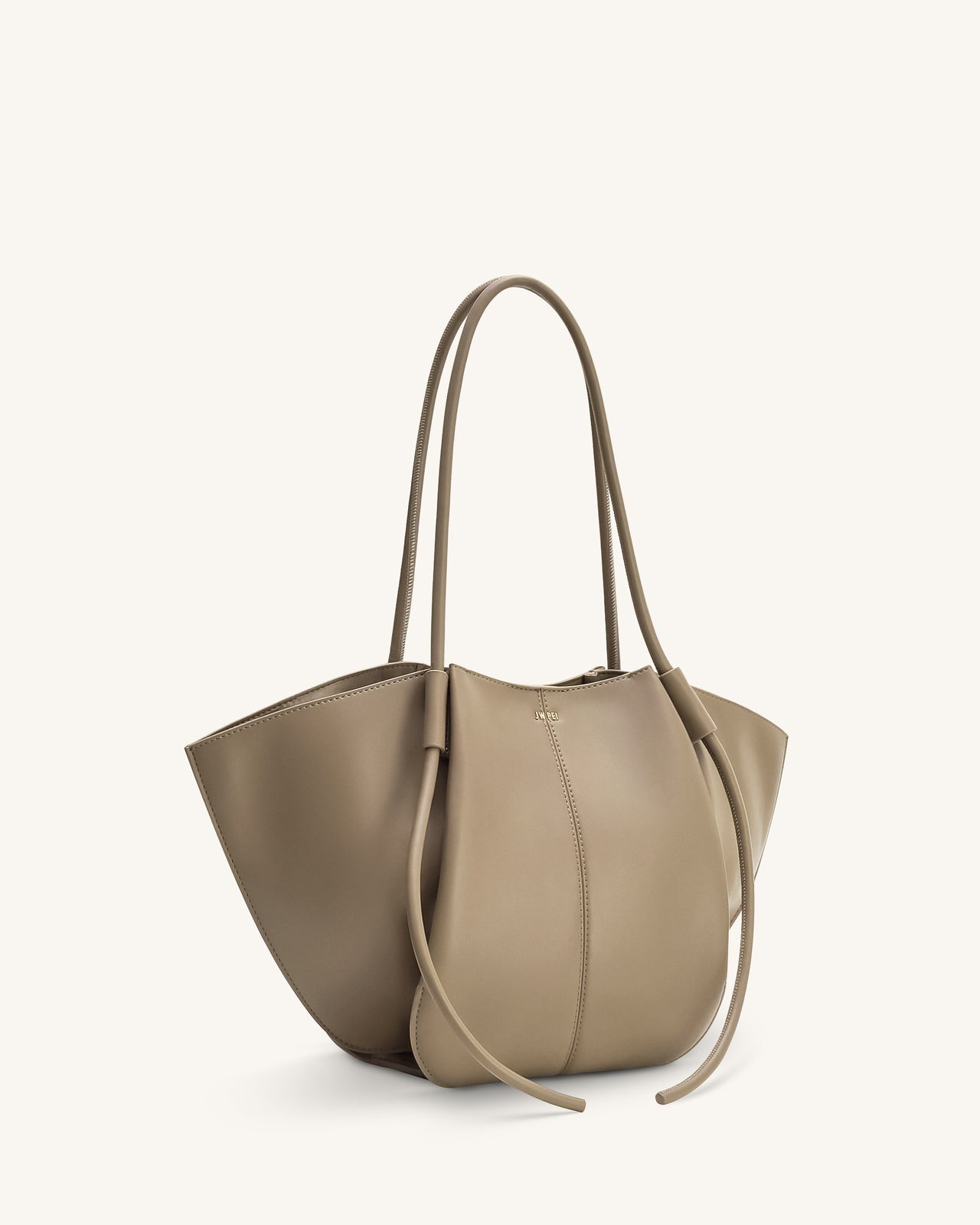 Nala Wide Tote Bag - Taupe
