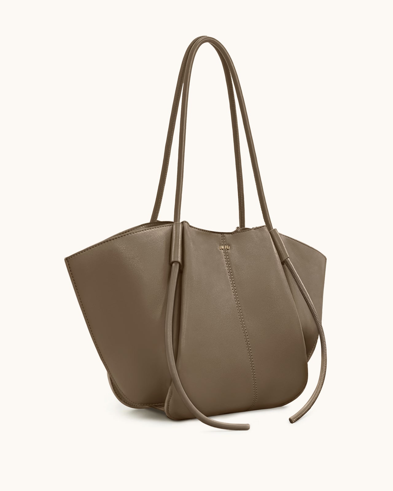 Nala Wide Tote Bag - Taupe
